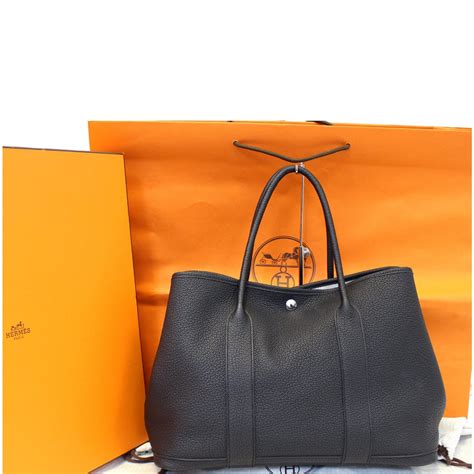 sac hermes garden|Hermes garden tote size.